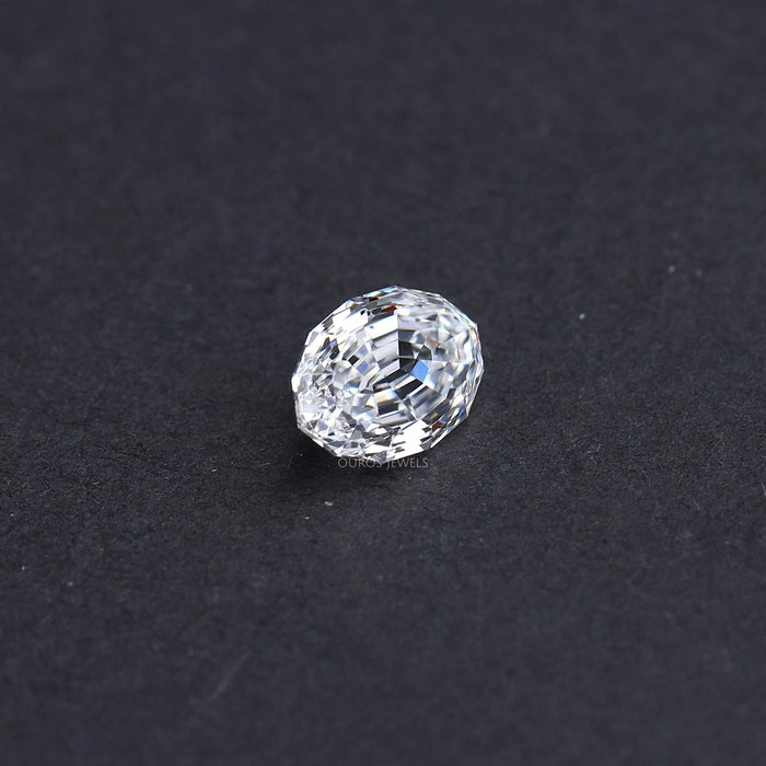 Oval Step Cut Lab Grown Diamond