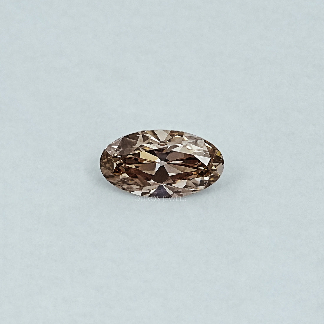 Old Mine Moval Lab Champagne Loose Diamond Loose