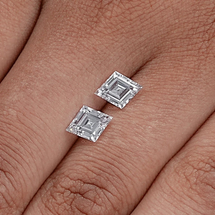 Lozenge Cut Diamond Matching Pairs - Lab Grown