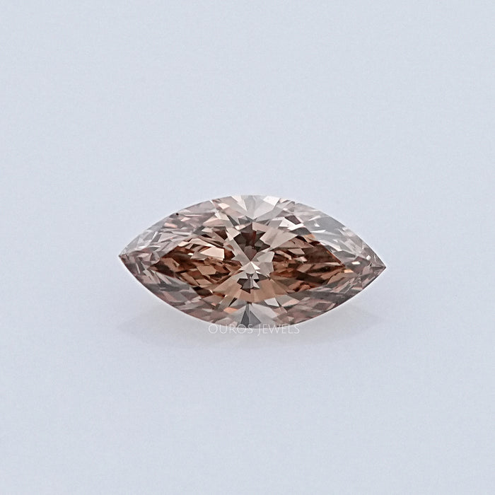 1.60 Carat Marquise Cut Champagne Diamond