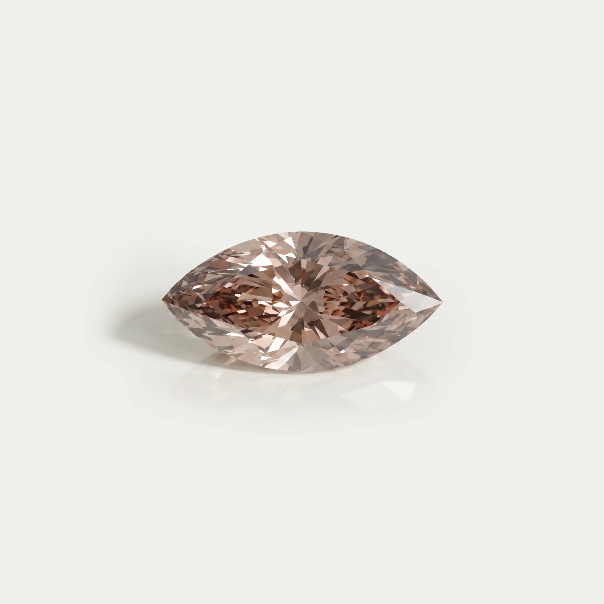 Marquise Cut Champagne Diamond