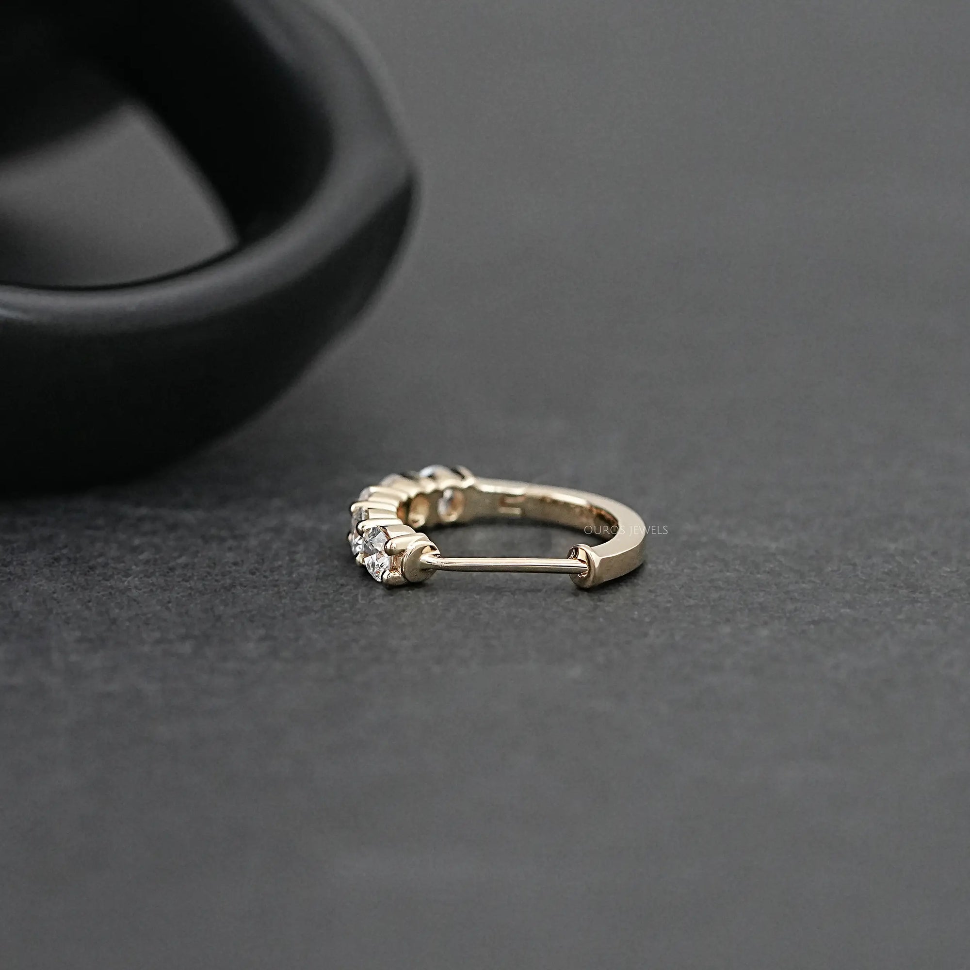 Huggie Hoop Diamond Earrings For Men Earring
