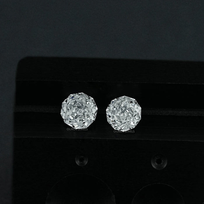 Meteor Cut Lab Diamond Matching Pair