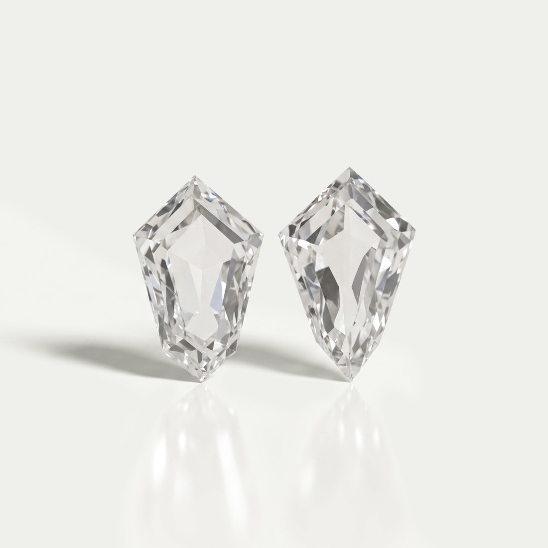 Modified Arrow Cut Lab Grown Diamond Pair Loose