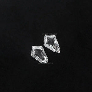 Modified Arrow  Cut Lab Grown  Diamond Pair