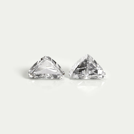 Modified Trillion Shape Lab Diamond Matching Pair Loose