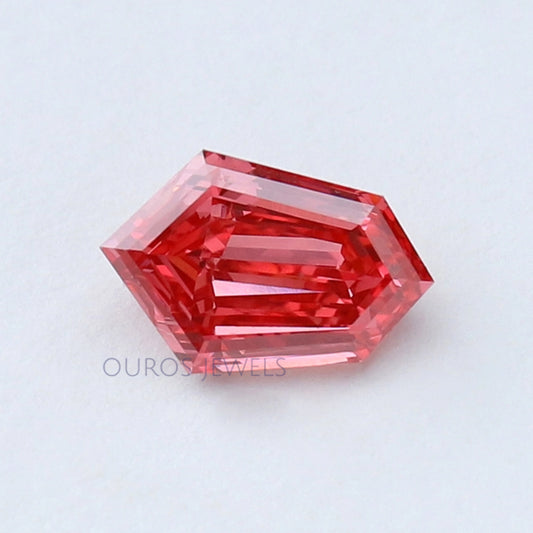 Antique Shape Shield Cut Conflict Free Lab Diamond