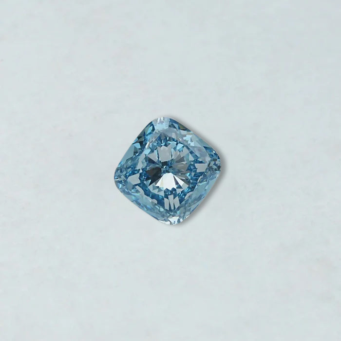 5.00 CT Aquamarine Cushion Cut Diamond