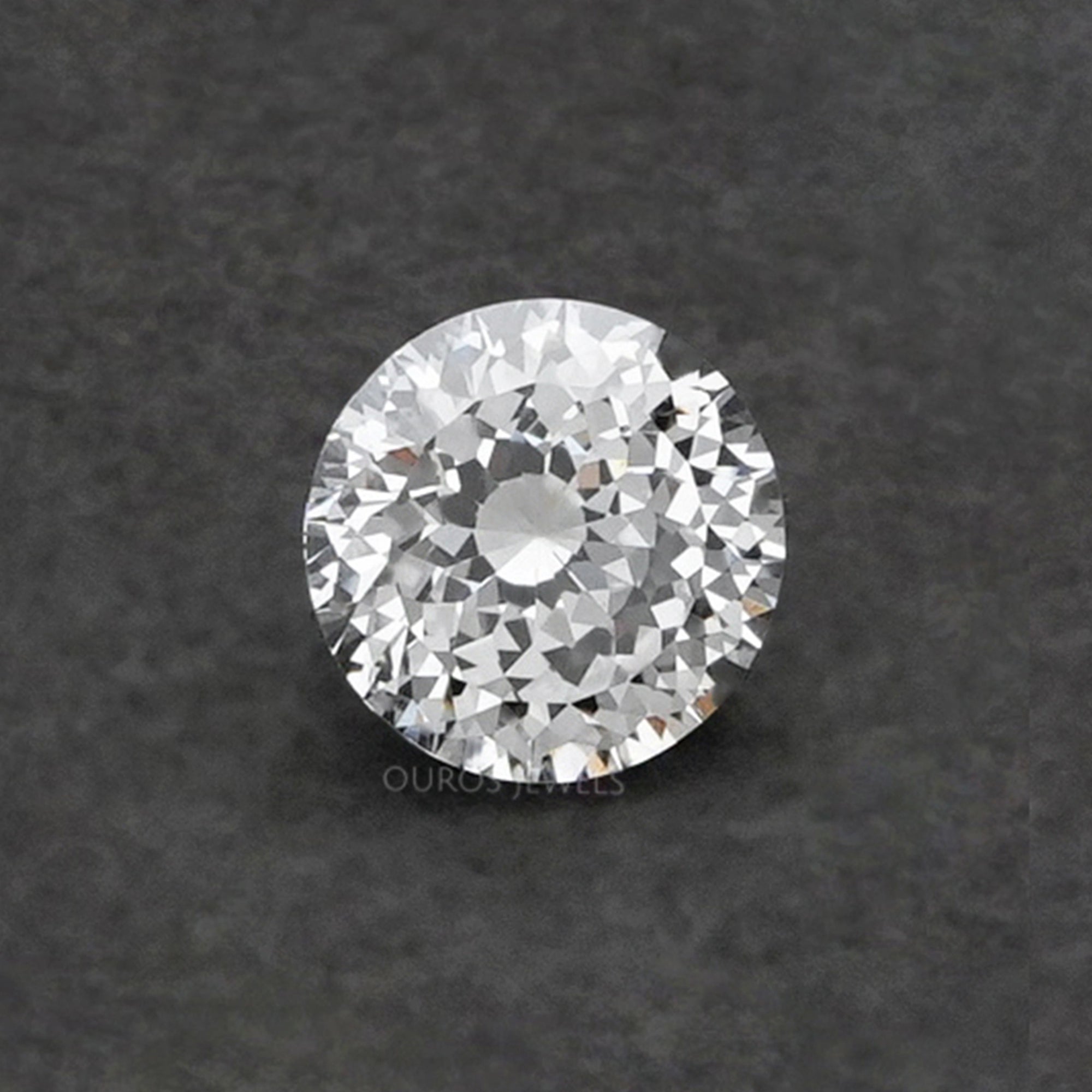 Portuguese Round Cut Lab Grown Diamond