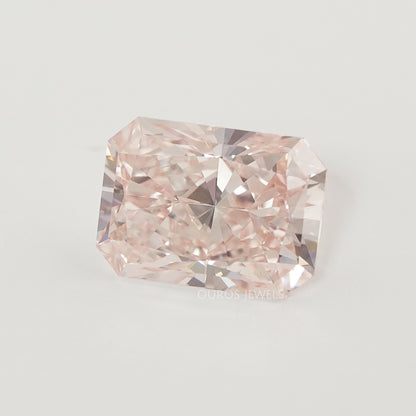 8.04 Carat Certified Radiant Cut Fancy Intense Pink Diamond