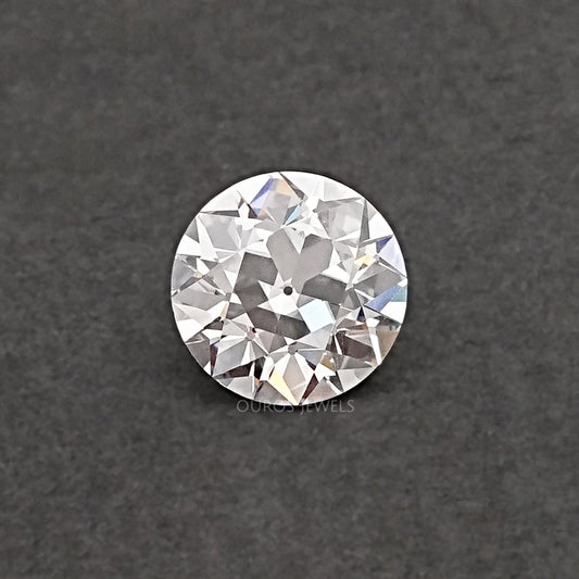 Flower Pattern Old European Round Cut Diamond GH Loose