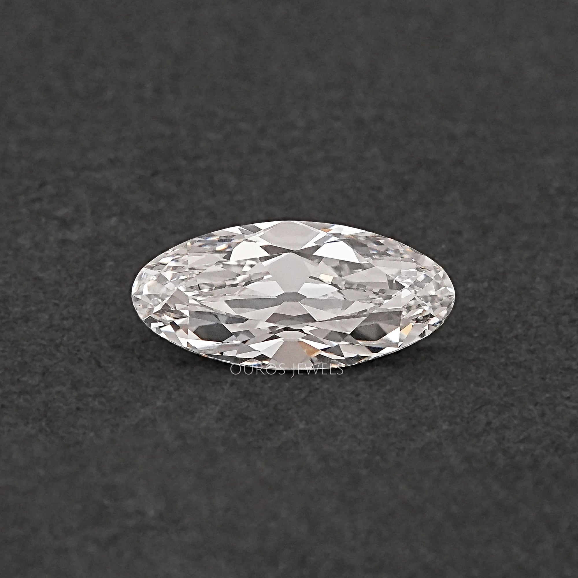 Old Mine Moval Cut Lab Grown Diamond GH Loose