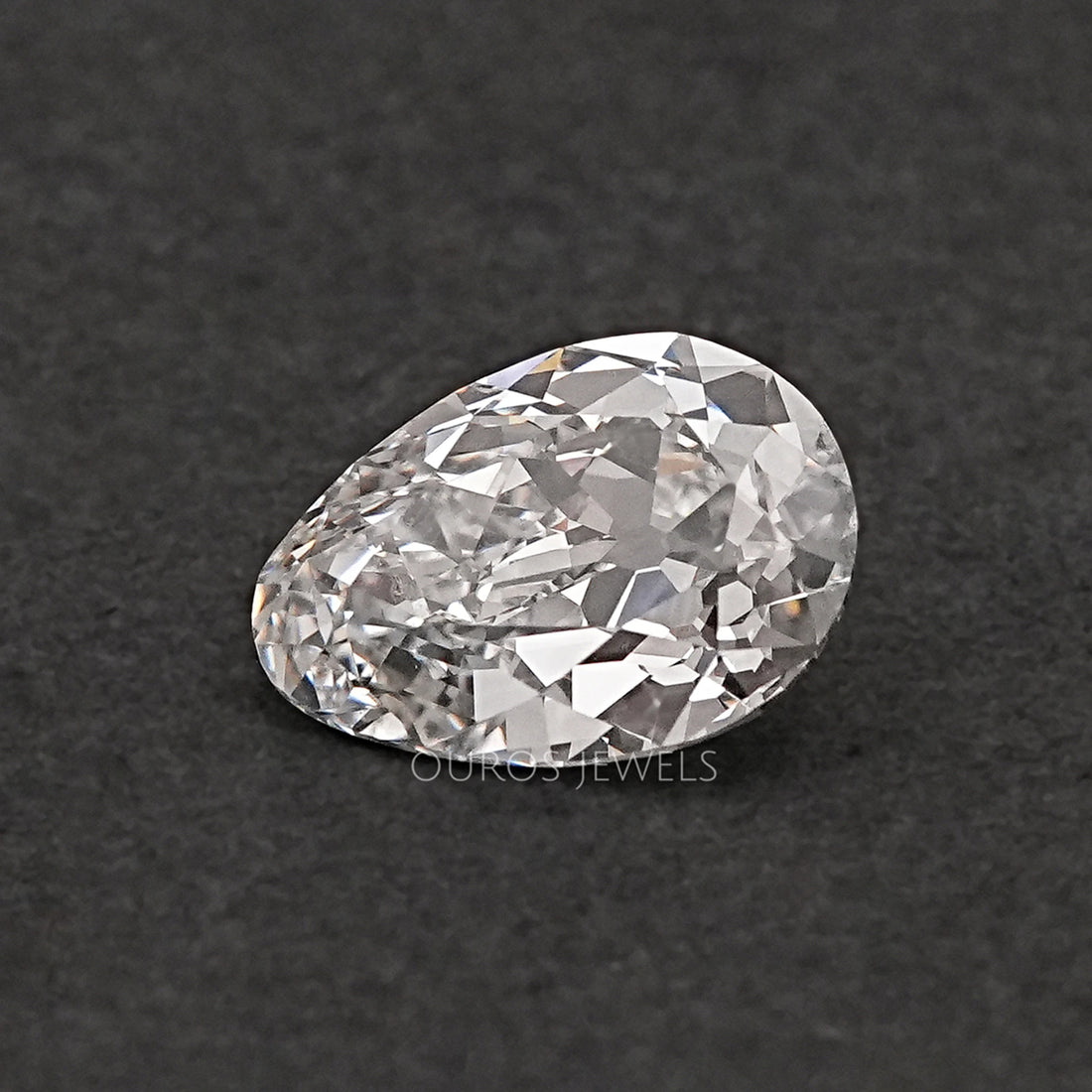 Old Mine Pear Cut Lab Grown Diamond GH Loose