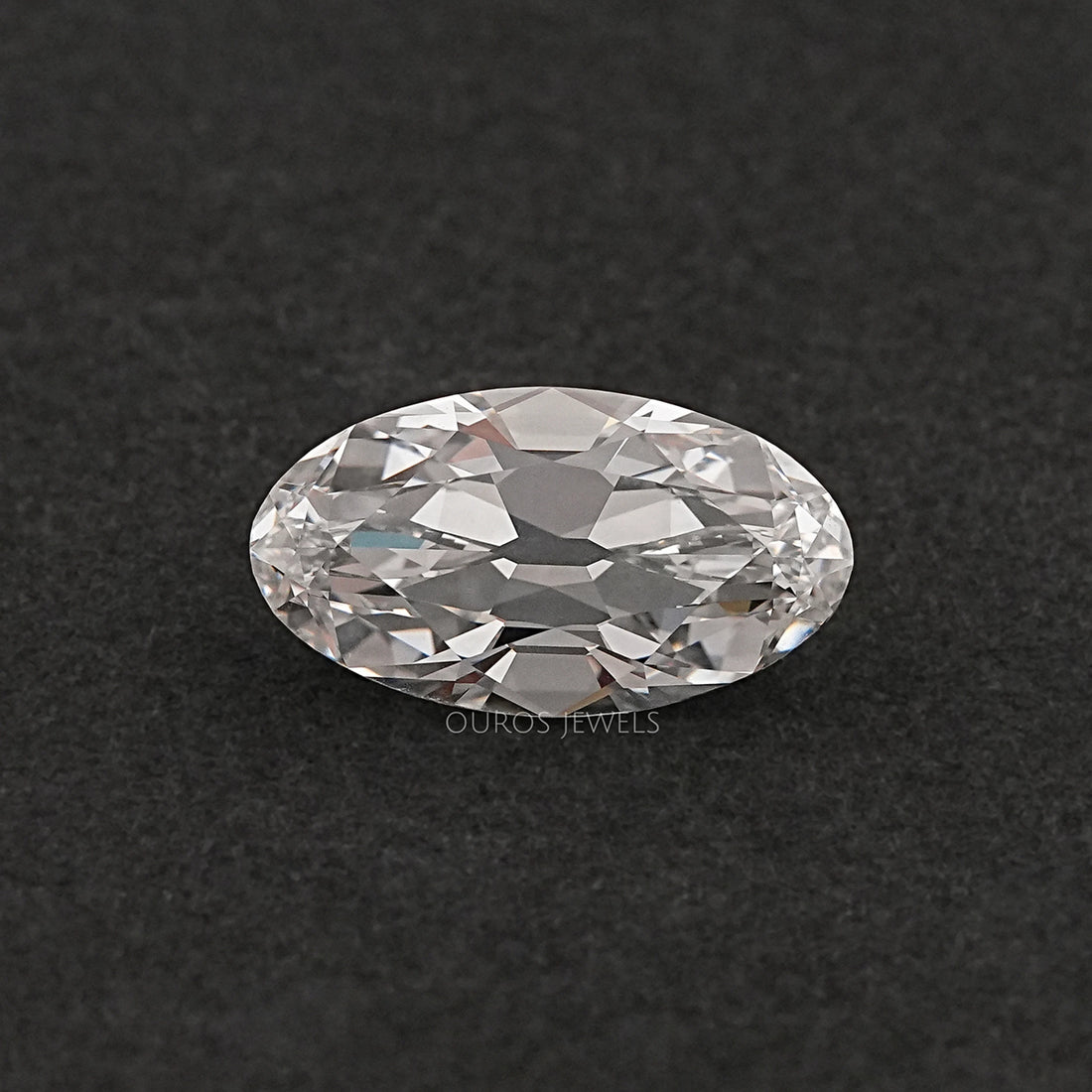 Old Mine Moval Cut Lab Grown Diamond - 6.25 Carat