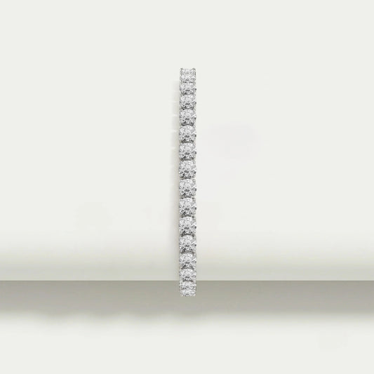 Old European Round Cut Lab Diamond Tennis Bracelet
