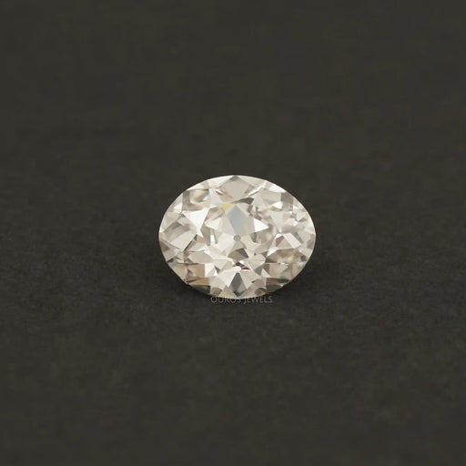 Old Mine Oval Cut Lab Created Diamond