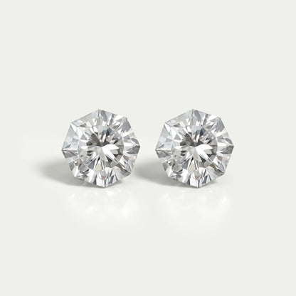 Octagon Shape Lab Diamond Loose Pair Loose