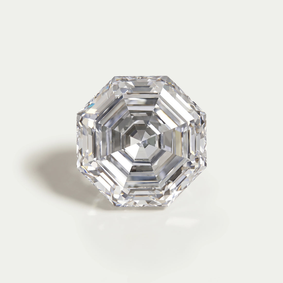 Octagon Cut Lab Grown Diamond