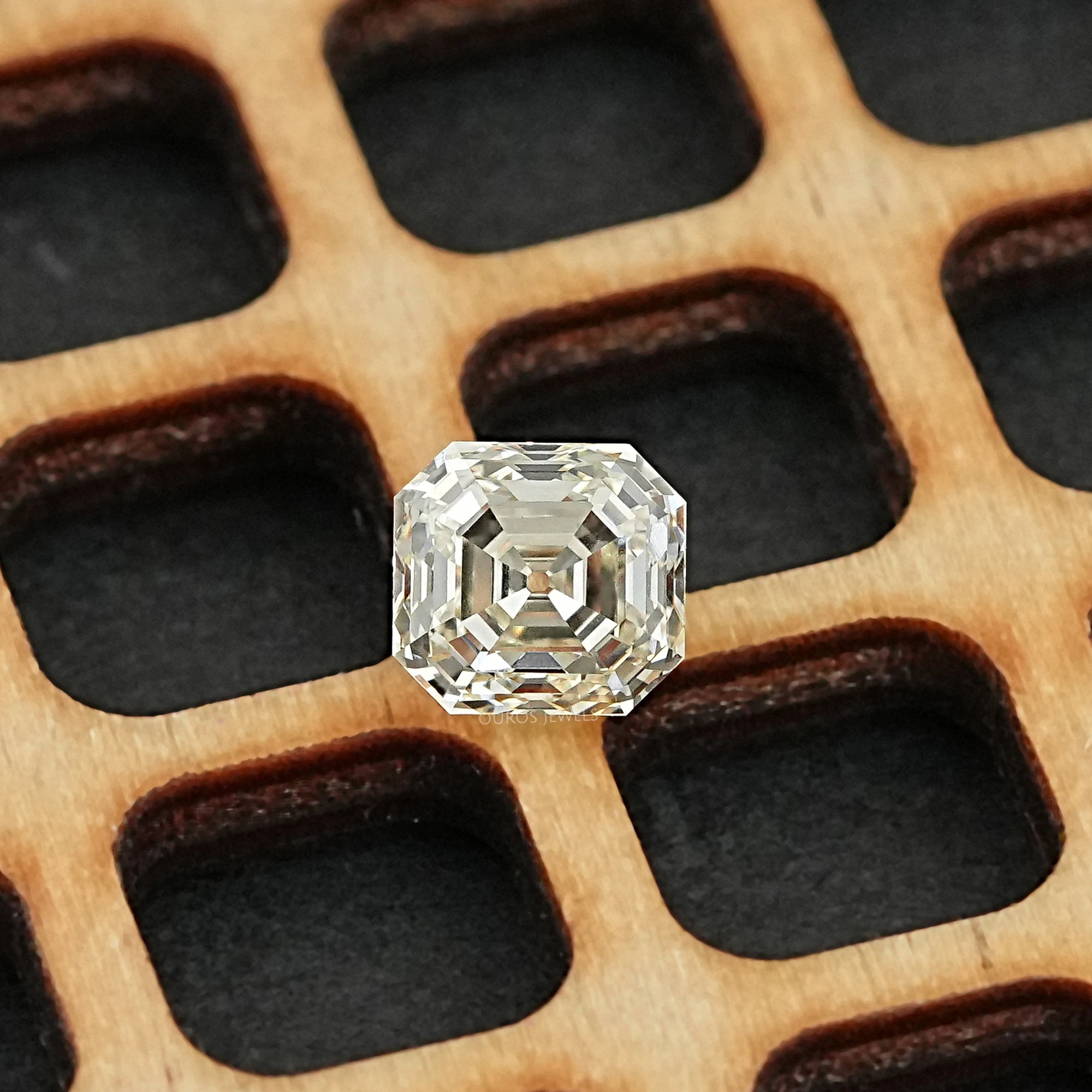 Old Mine Asscher Cut Lab Grown Diamond Loose