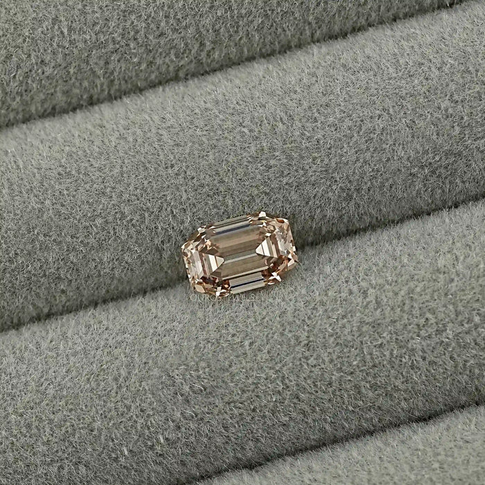 Champagne Old Mine Emerald Lab Diamond Loose