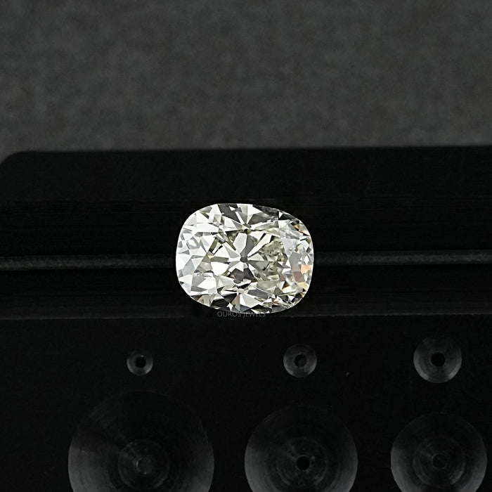 Old Mine Cushion Cut Lab Created Diamond