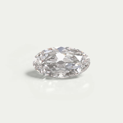 Moval Shape Lab Diamond - Old Mine Cut Loose