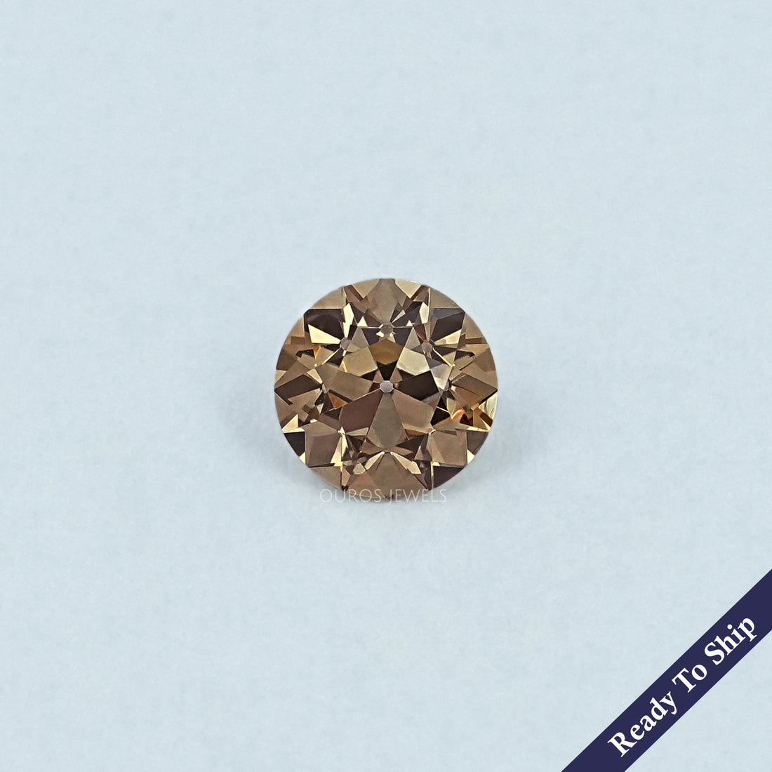 Old European Cut Round Diamond Champagne Loose Loose