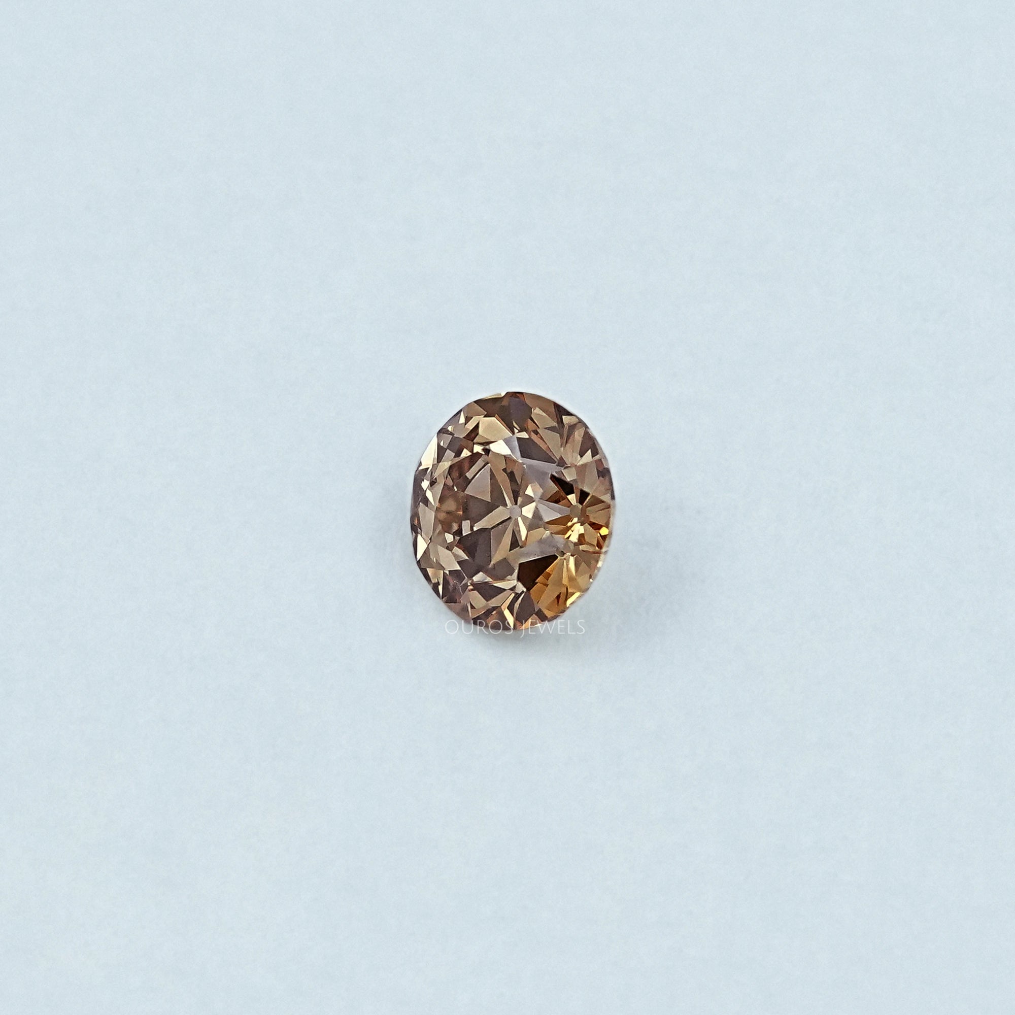 Old European Cut Round Diamond Champagne Loose Loose