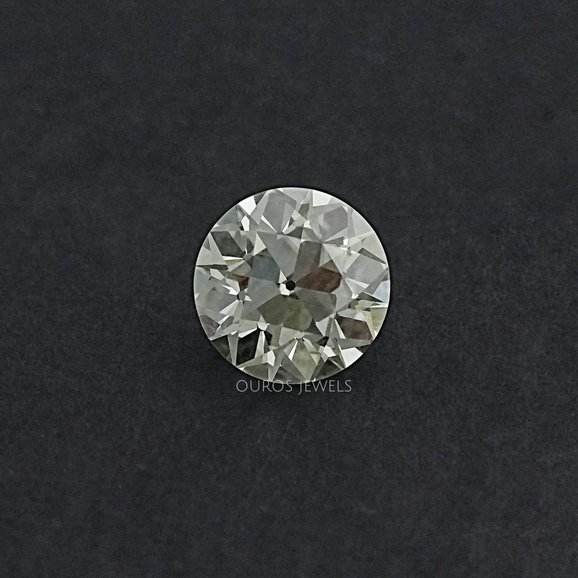 Lab Grown Traditional Old European Round Cut Loose Loose