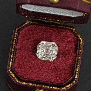 Old Mine Asscher Cut Lab Grown Diamond