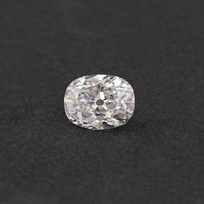 Old Mine Cushion Cut Lab Created Diamond