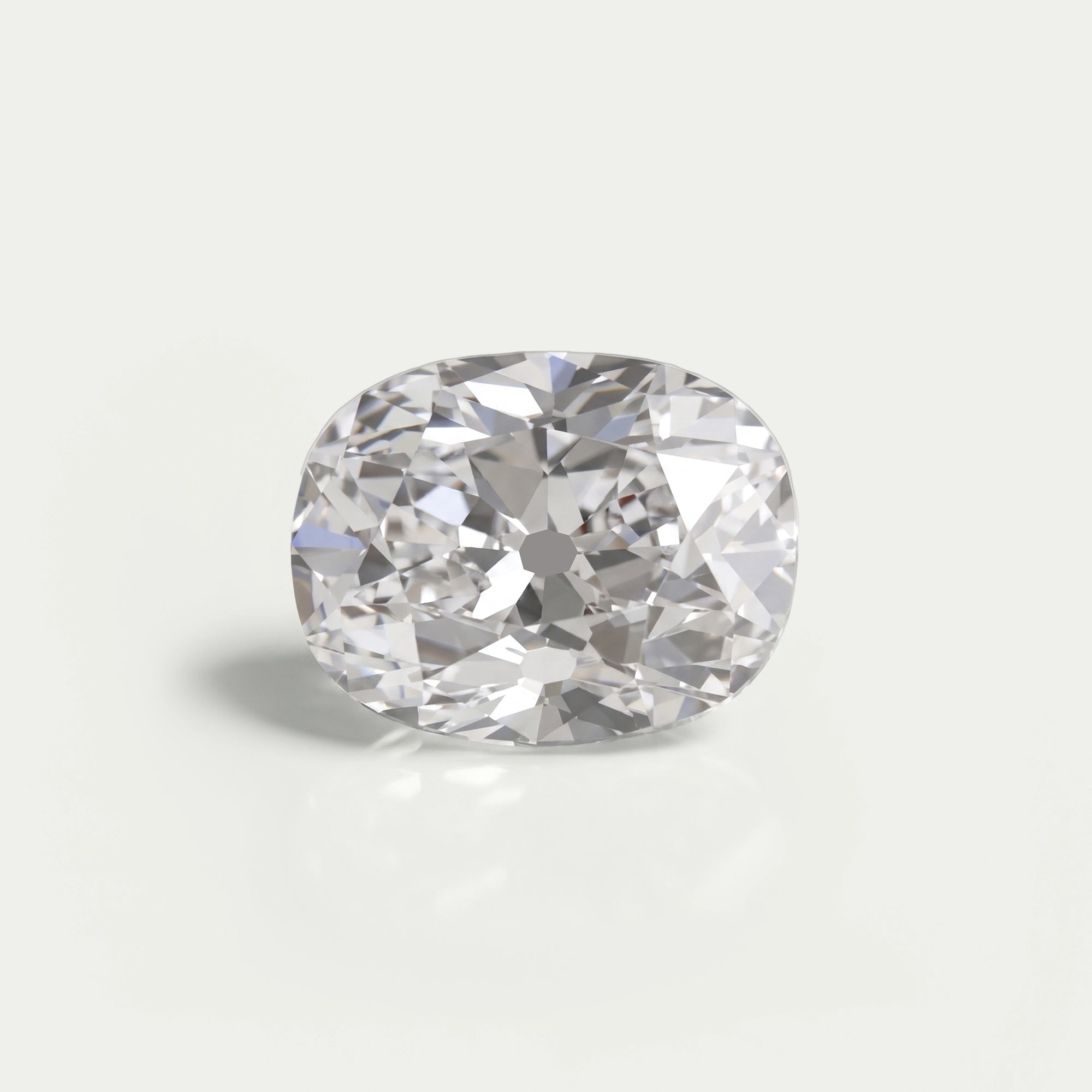 Old Mine Cushion Cut Lab Diamond Loose