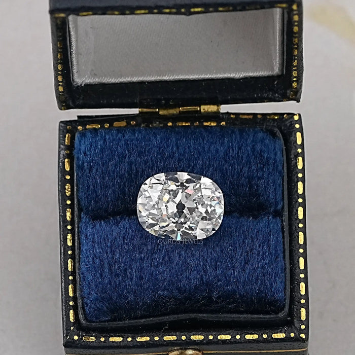 Old Mine Cushion Cut Lab Created Diamond