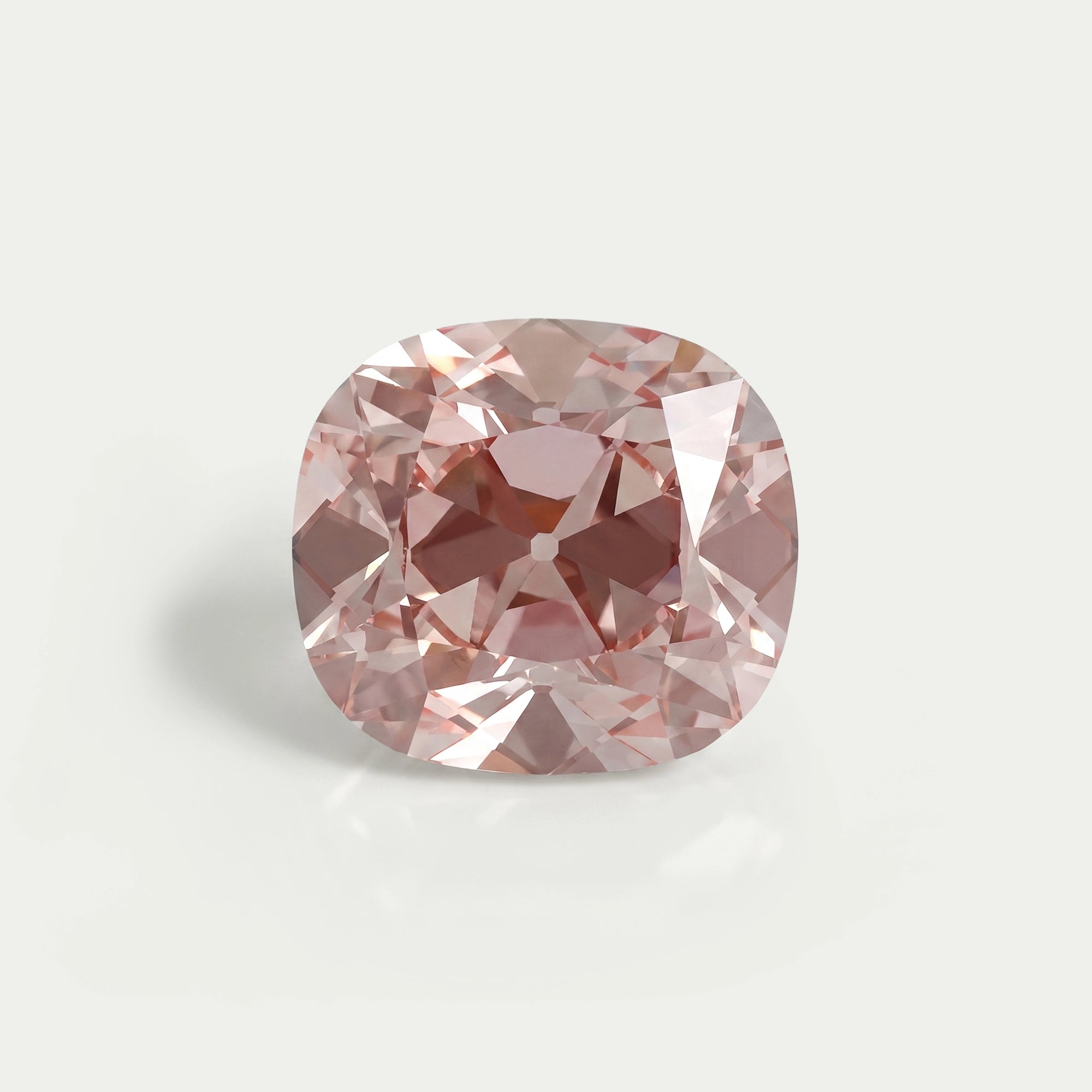 Fancy Vivid Pink Old Mine Cushion Lab-Diamond Loose