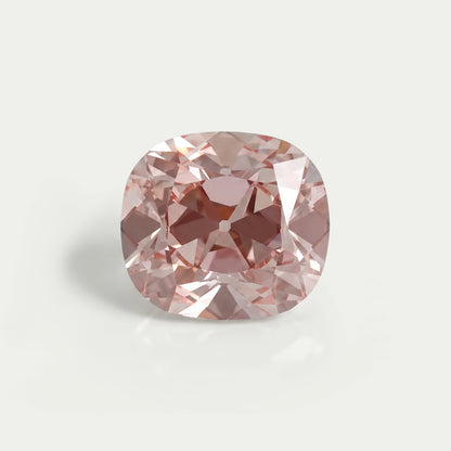 Fancy Vivid Pink Old Mine Cushion Lab-Diamond Loose
