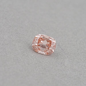 Old Mine Pink Cushion Cut Lab Grown Diamond