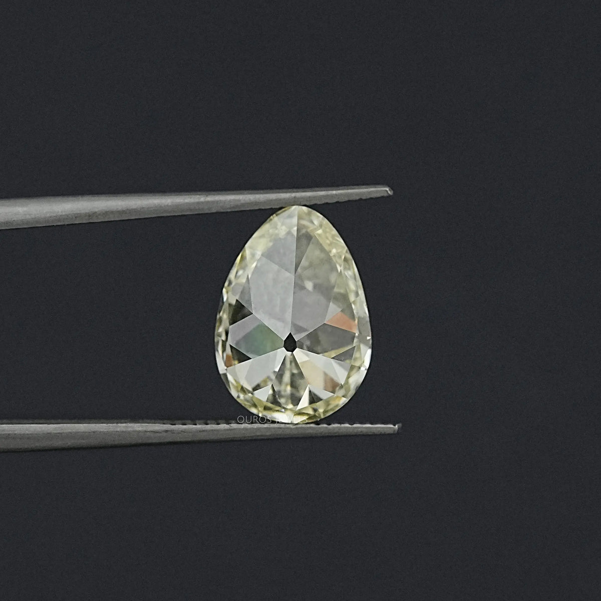 Old Mine Pear Cut Lab Grown Diamond Loose