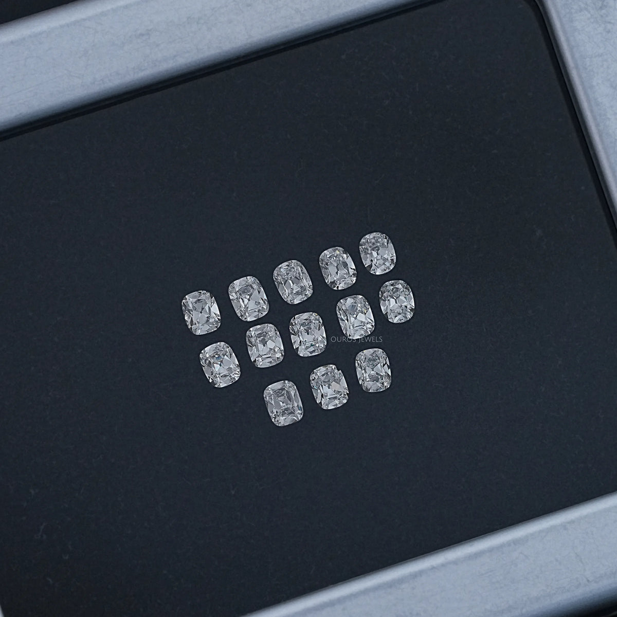 Old Mine Cushion Cut Lab Grown Diamond