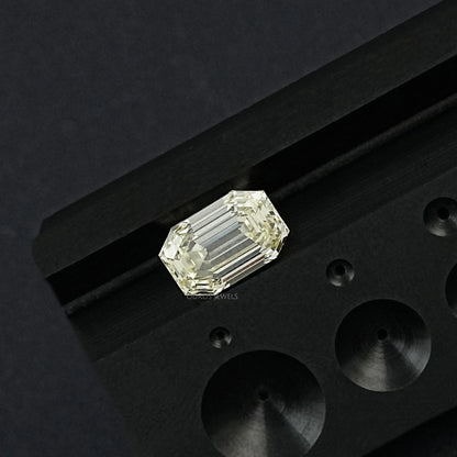 TEST Old Mine Emerald Cut Lab Grown Diamond - JK (Copy) Loose