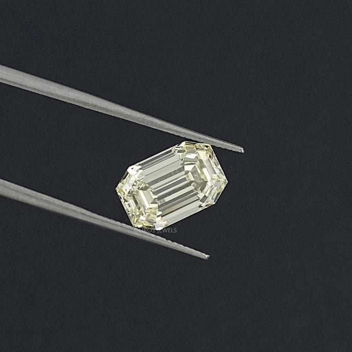 Old Mine Emerald Cut Lab Grown Diamond - JK