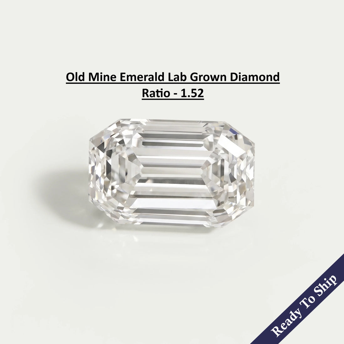 Old Mine Emerald Lab Grown Loose Diamond Loose