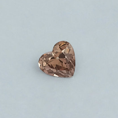 Old Mine Heart Cut Champagne Diamond Loose Loose