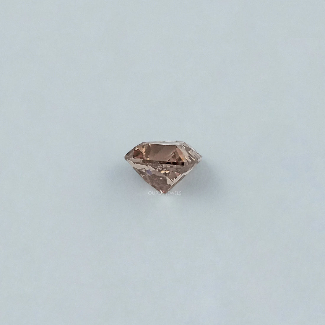 Old Mine Heart Cut Champagne Diamond Loose Loose