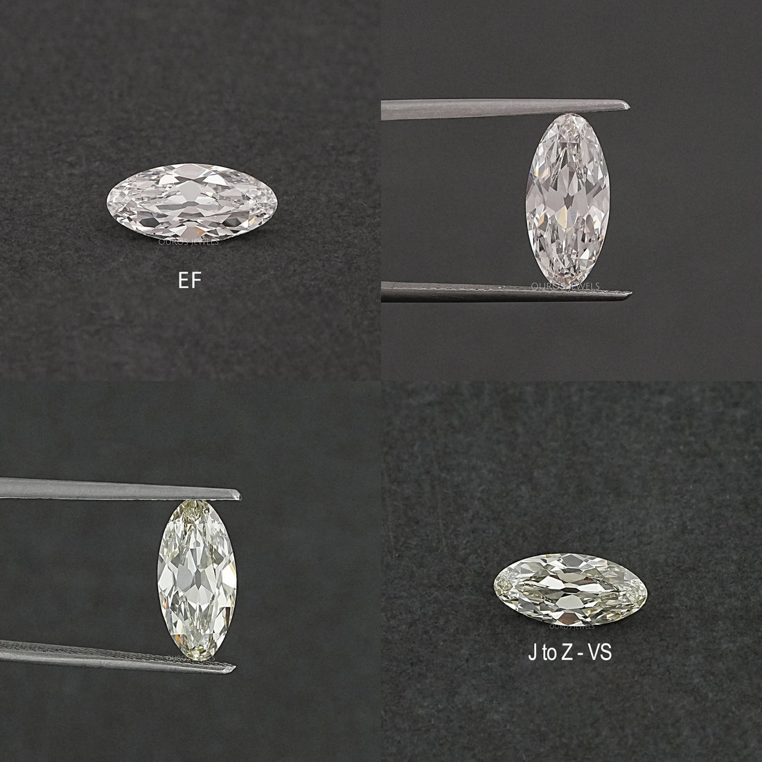 Old Mine Moval Cut Lab Grown Diamond Loose