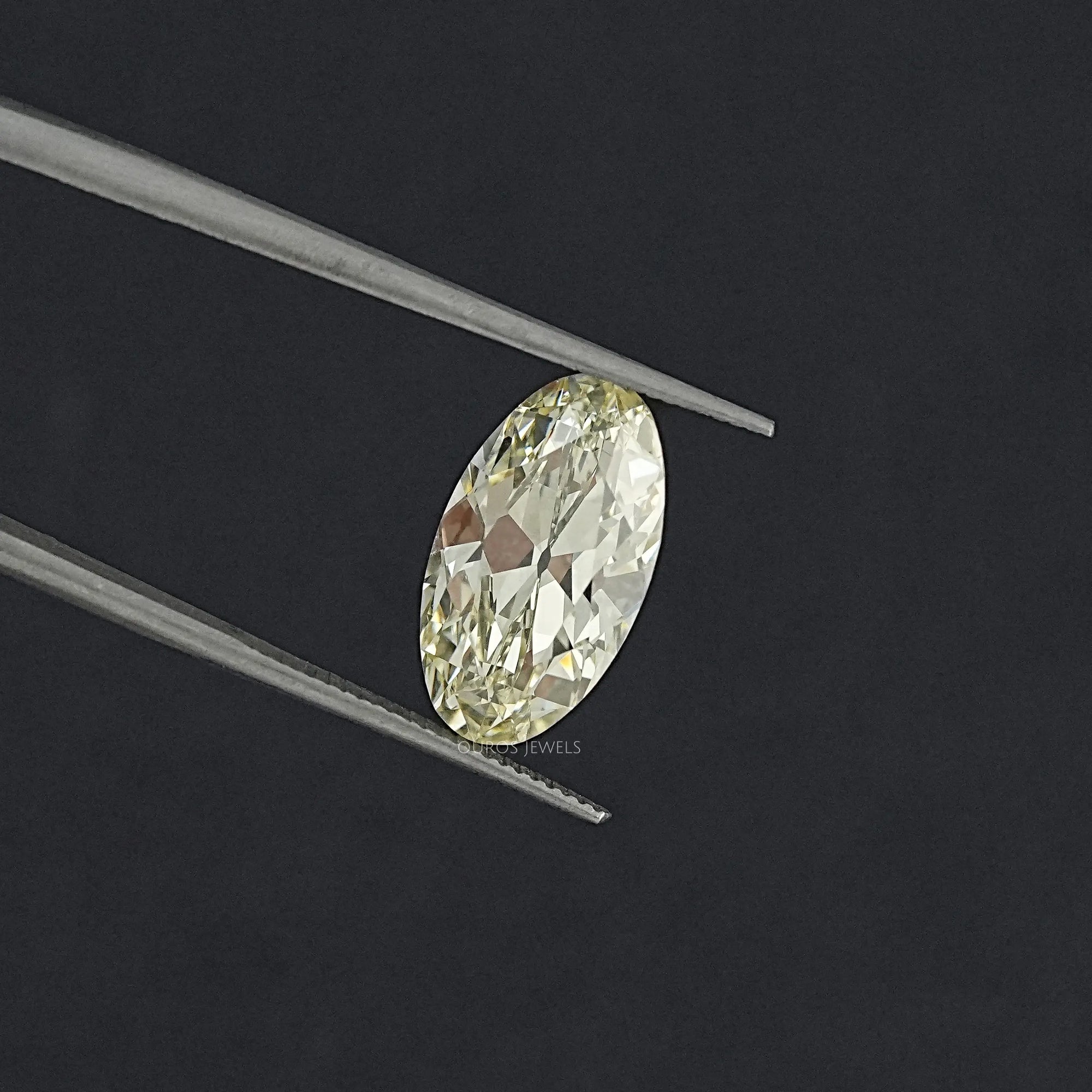 3.40 CT Old Mine Moval Cut Loose Diamond Loose