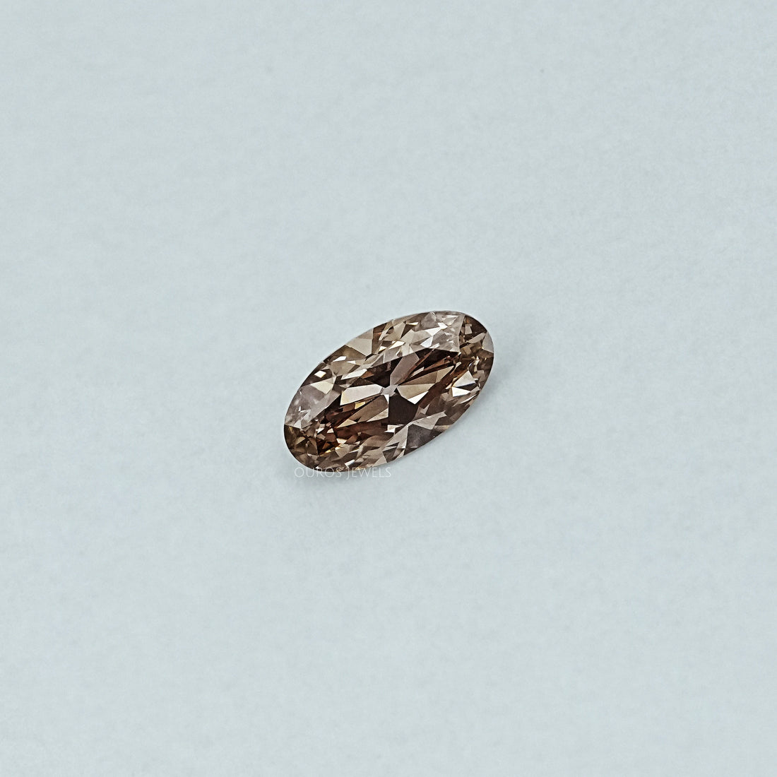 Old Mine Moval Lab Champagne Loose Diamond Loose