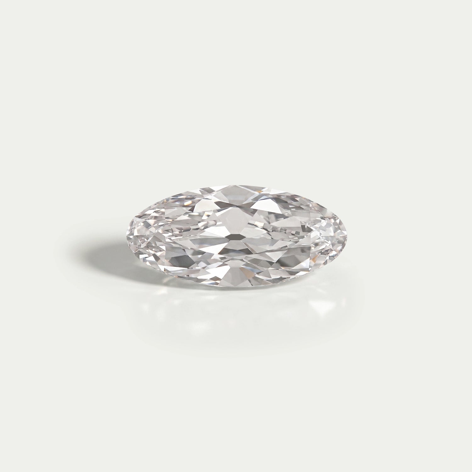Old Mine Moval Cut Lab Grown Diamond Loose