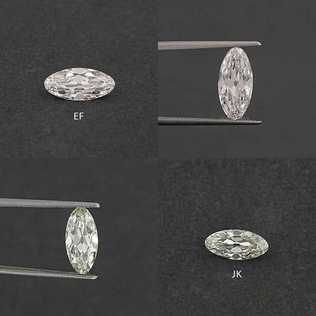 Old Mine Moval Cut Lab Grown Diamond Loose