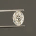 2.50 carat old mine oval cut lab grown diamond