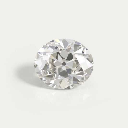 9.10 CT Old Mine Oval Cut Lab Grown Diamond Loose